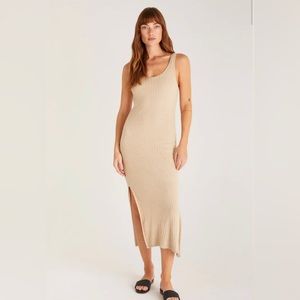 NWT Z Supply BRAYDEN CROCHET KNIT MIDI DRESS